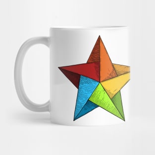 Star Colorful Mug